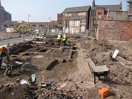 Click to enlarge Image of Chapel Wharf excavation by UMAU