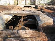 Click to enlarge Image of Cheadle Bleach Works pair of c mid-19th century water wheels recorded by Oxford Archaeology North